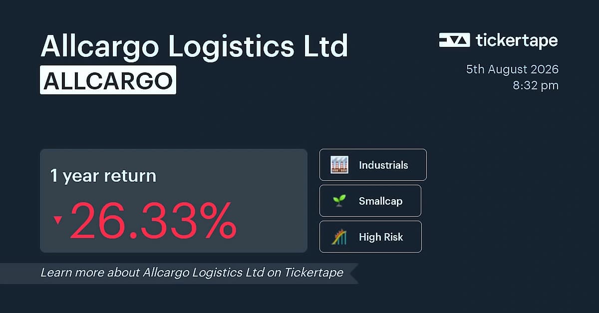 Allcargo Logistics shares surge 15% on 258% profit jump to ₹31 cr