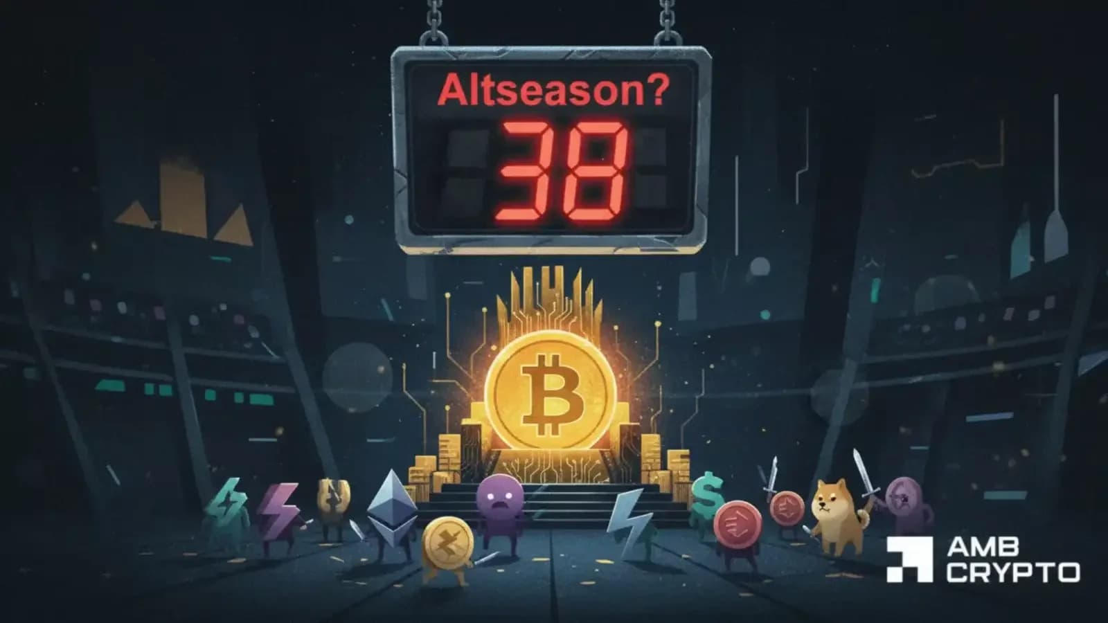 Altcoin Season Index at 38 Despite Crypto Market Recovery