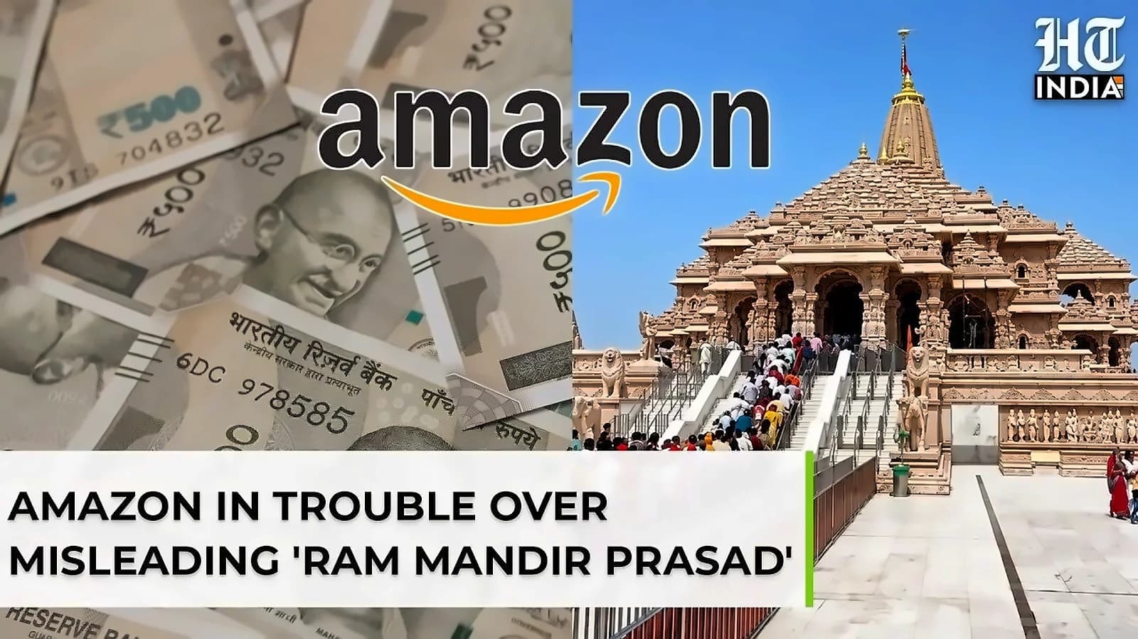 Amazon fined ₹1 lakh for selling 'Ram Mandir Prasad' sweets