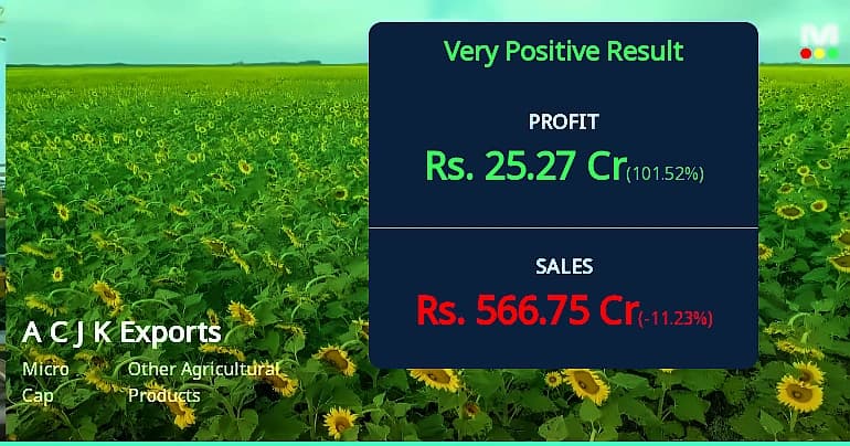 Amir Chand Jagdish Kumar Exports Q1 profit surges 127.52%