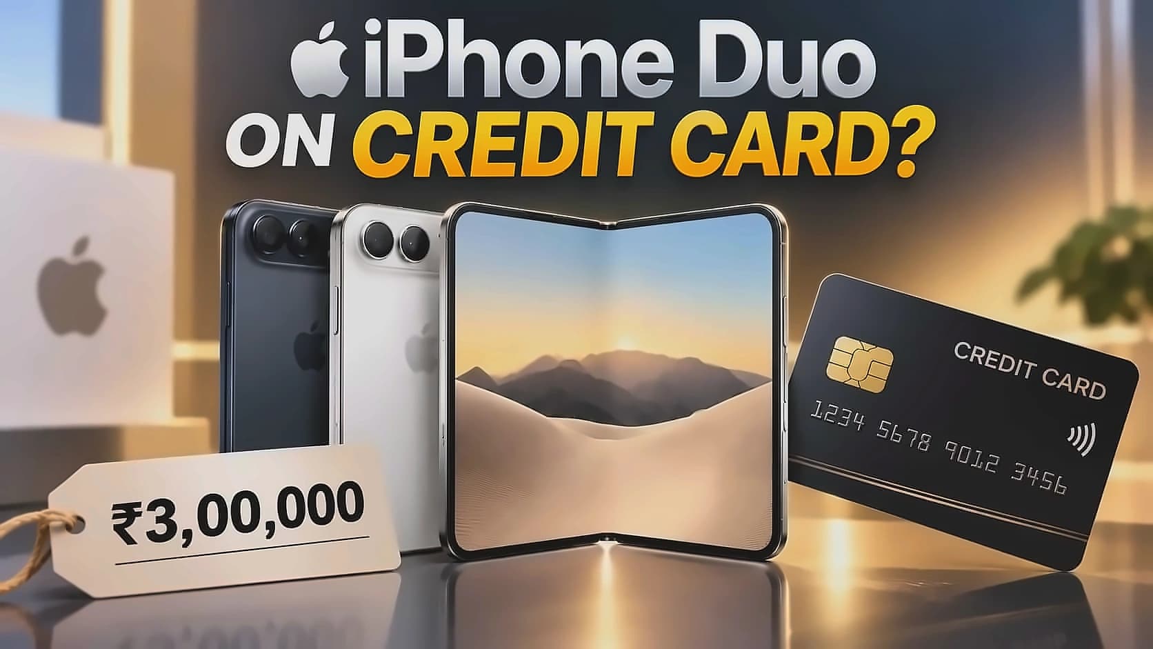 Apple iPhone Duo starts at ₹3 lakh: Credit card EMI analysis