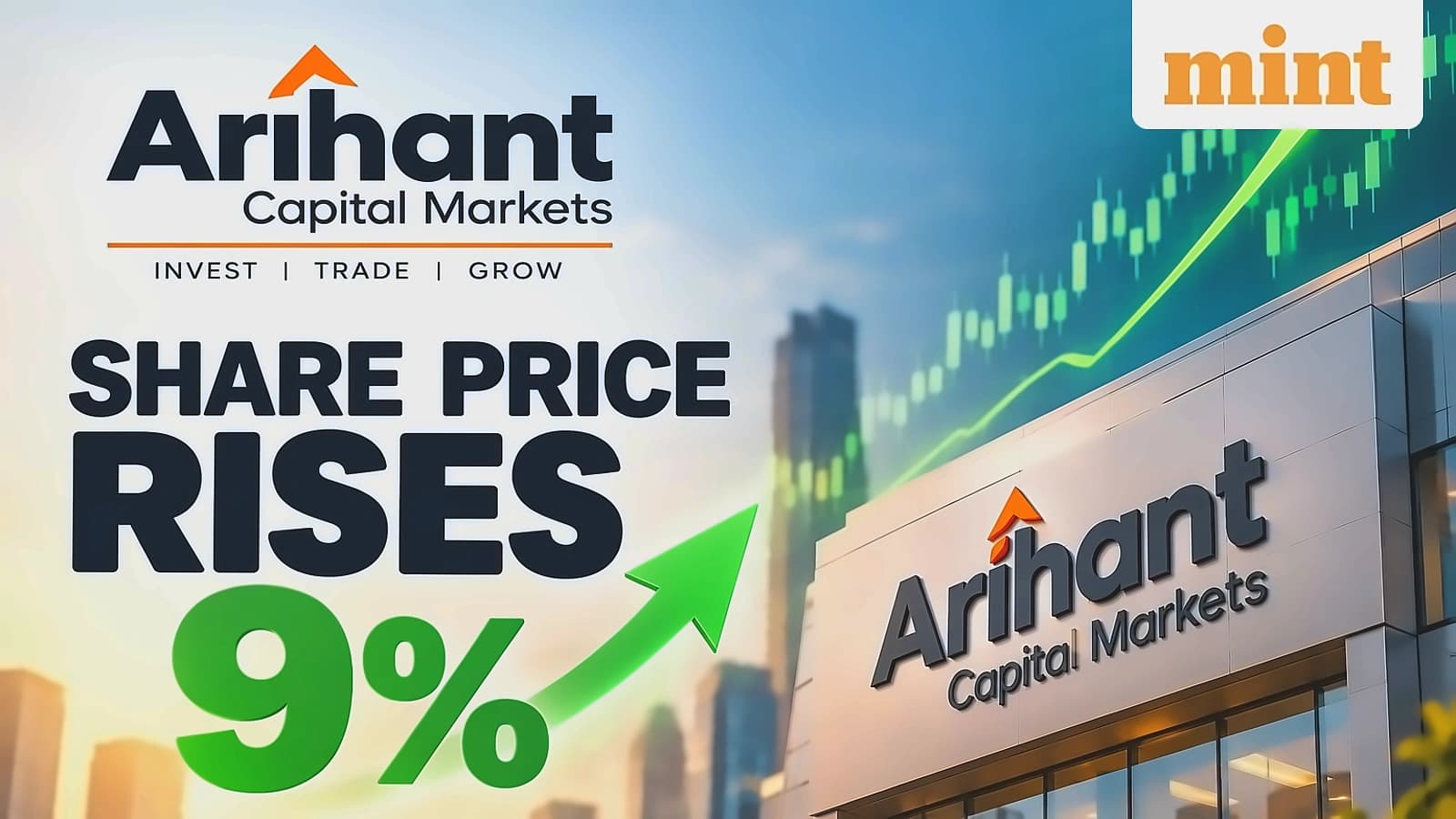 Arihant Capital shares surge 9% to ₹99 on strong Q1 results