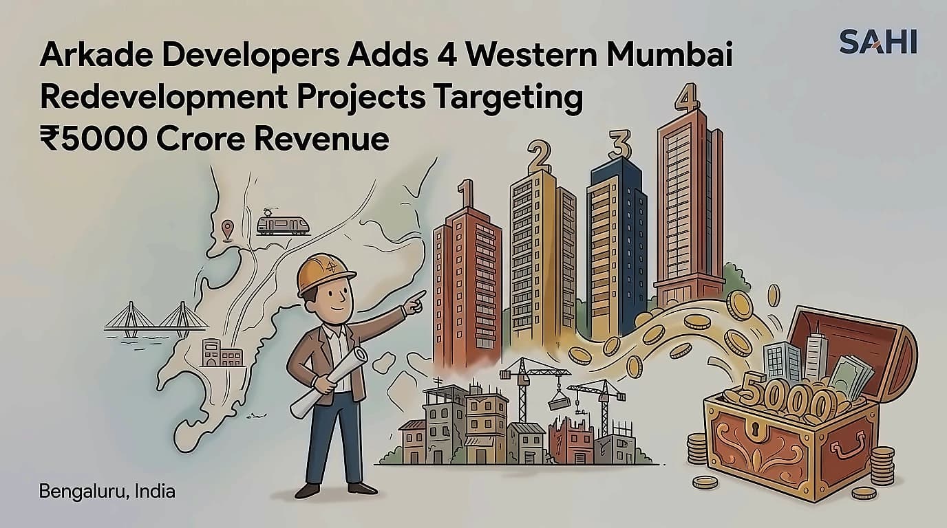 Arkade Developers adds ₹5,000 cr redevelopment projects in Mumbai