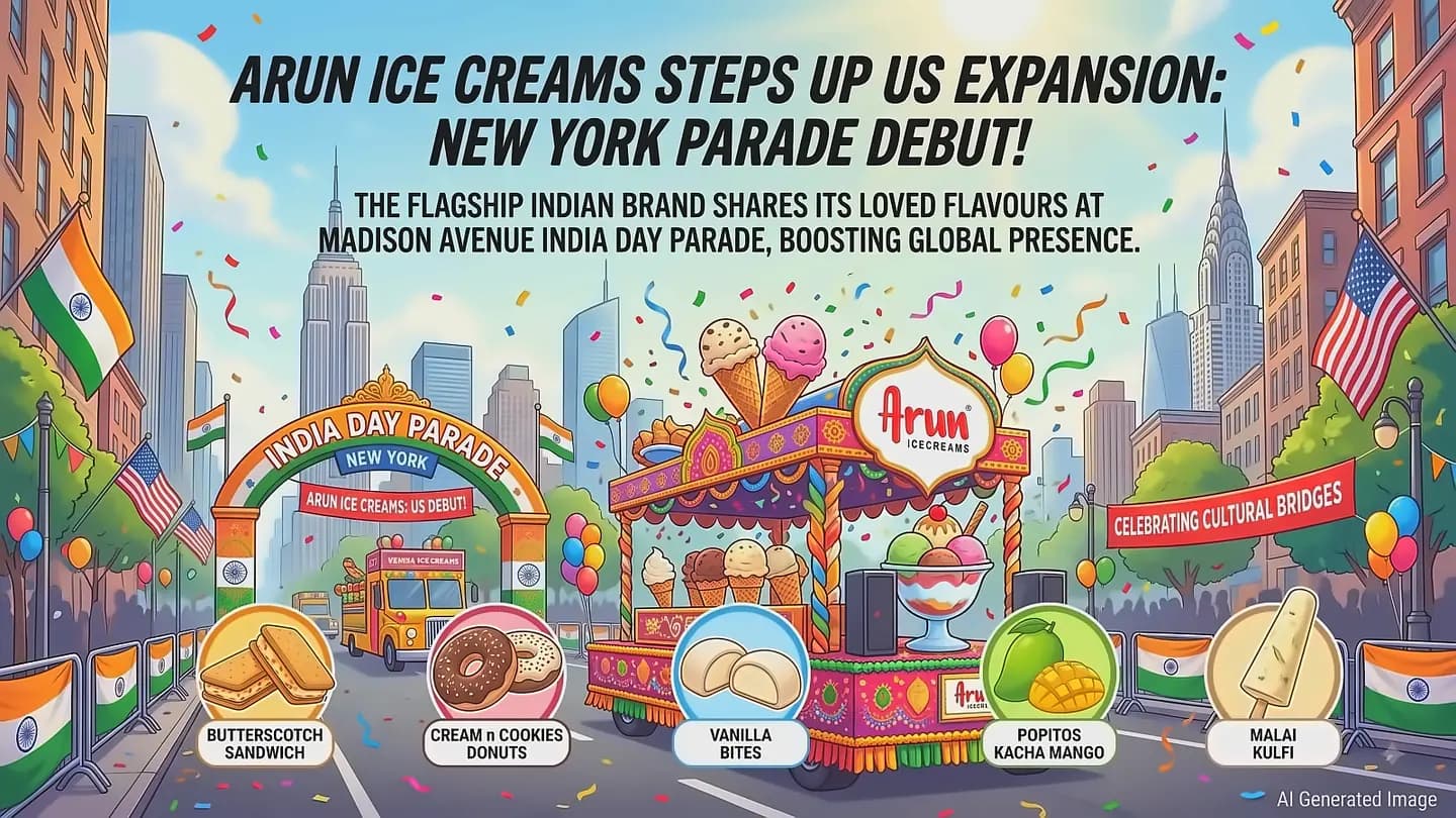 Hatsun Agro shares rise 1.19% as Arun Icecreams debuts at NY parade
