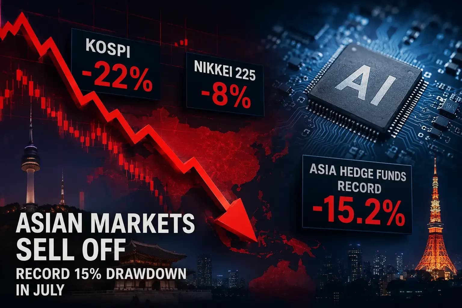 Asian funds face record 15% drawdown as AI boom volatility tests nerves