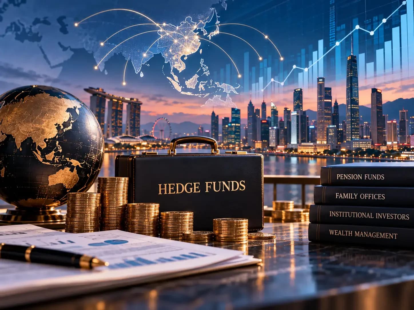 Asian investors boost hedge fund allocations amid bond volatility