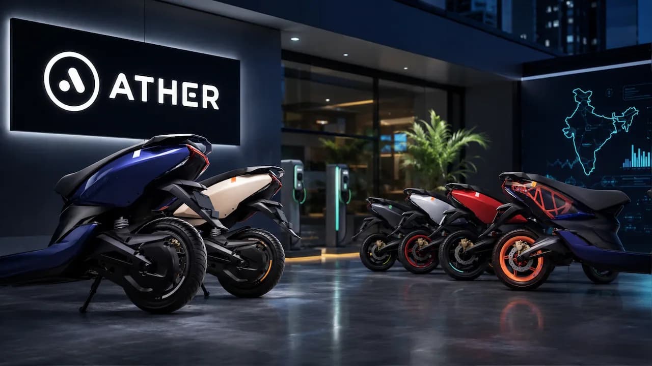 Ather Energy Target Price Raised to ₹1,429 by HDFC Securities