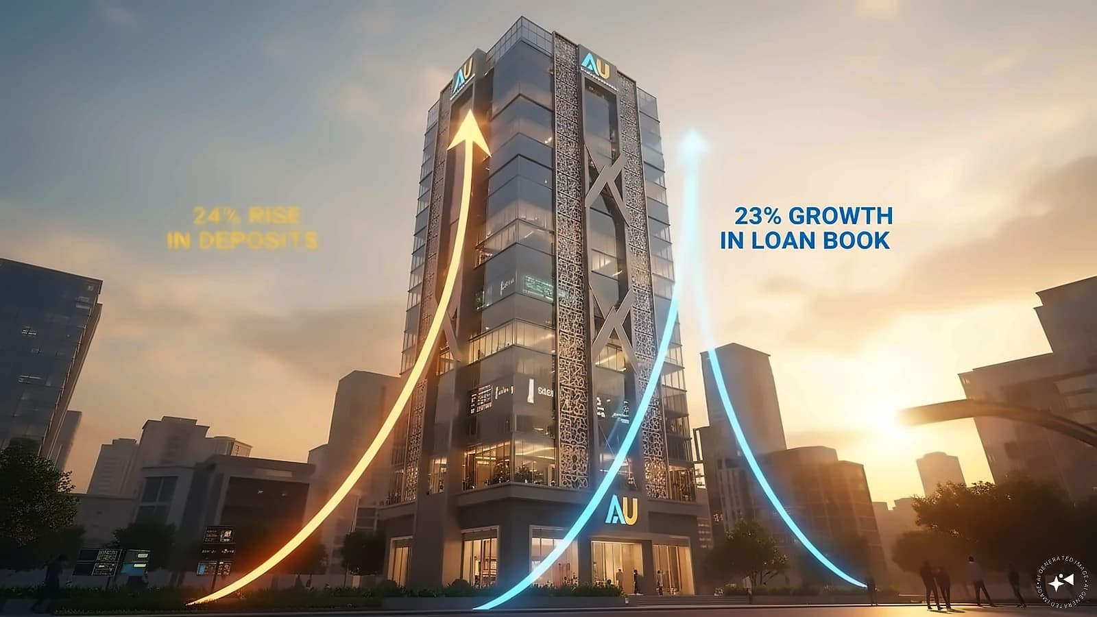 AU Small Finance Bank Q1 deposits up 24%, loan book grows 23%