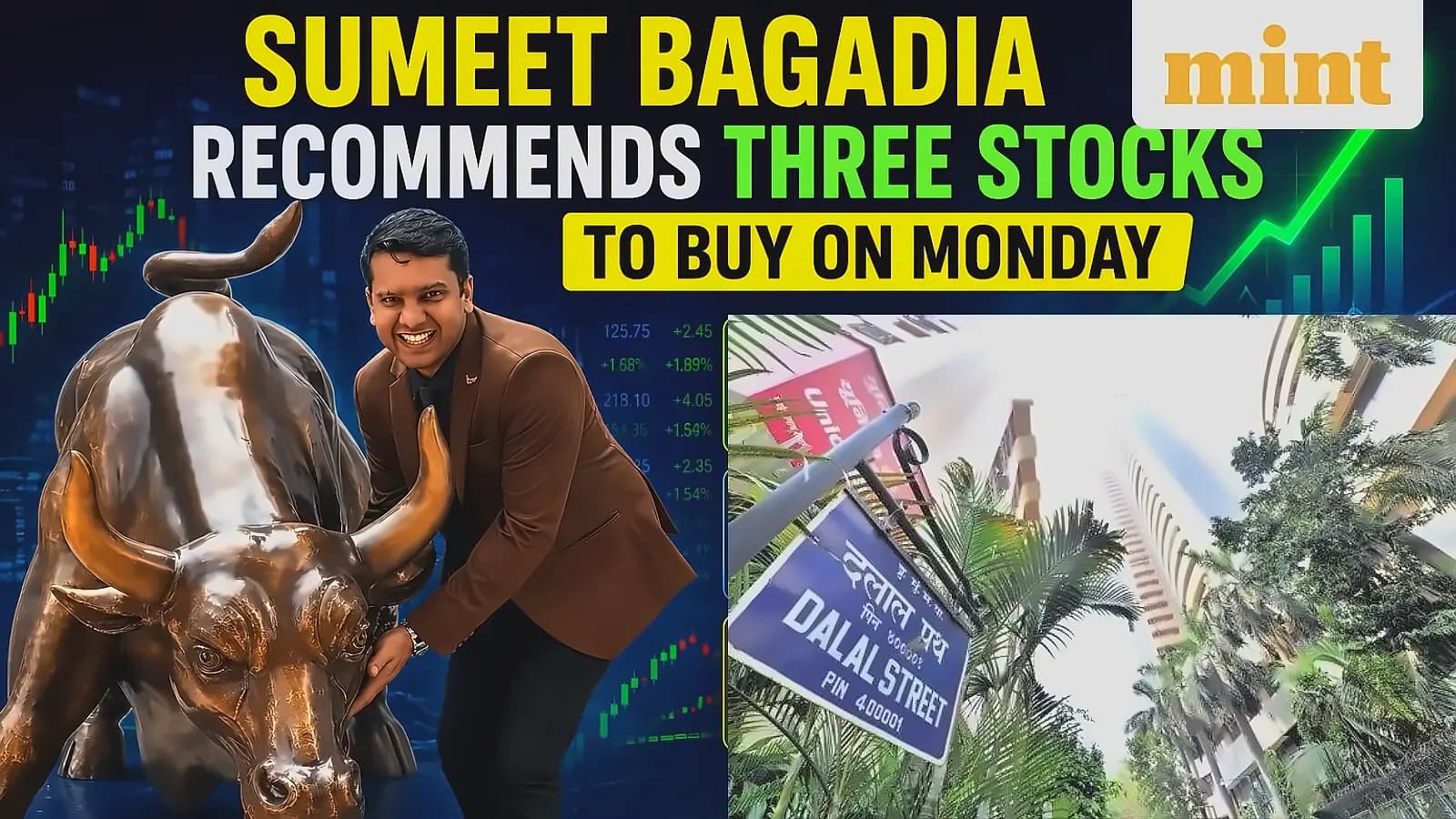 Bagadia picks TCS, Axis Bank, Bajaj Auto for Monday buying