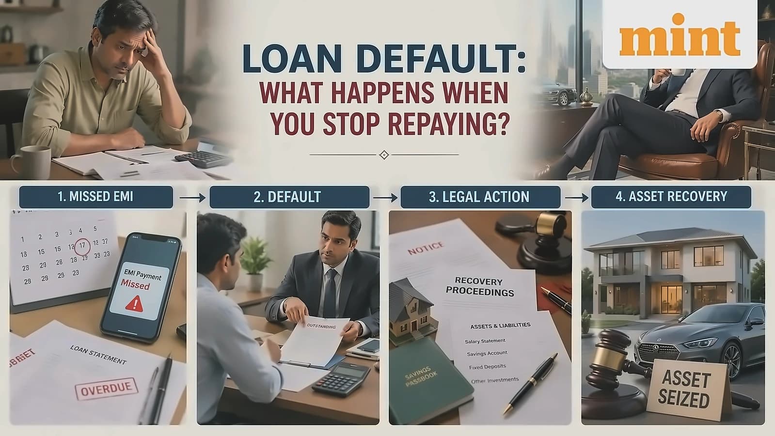 Bank loan default: Legal and financial risks for individual borrowers