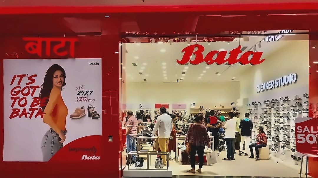 Bata India Q4 profit plunges 95% to ₹2.2 crore; declares 180% dividend