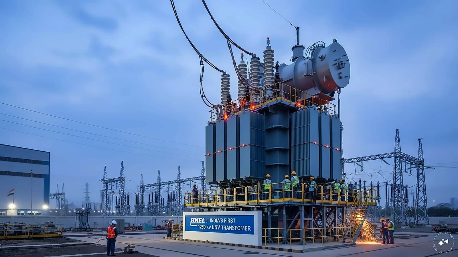 BHEL develops India's first 1200 kV transformer for national grid