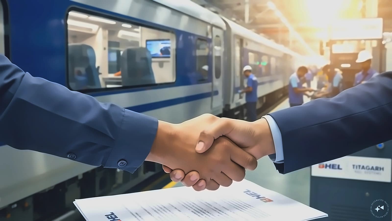 BHEL-Titagarh Rail JV to Maintain Vande Bharat Trains for 35 Years