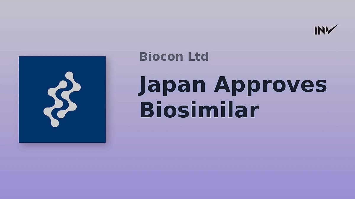 Biocon Biologic gets Japanese approval for pegfilgrastim biosimilar