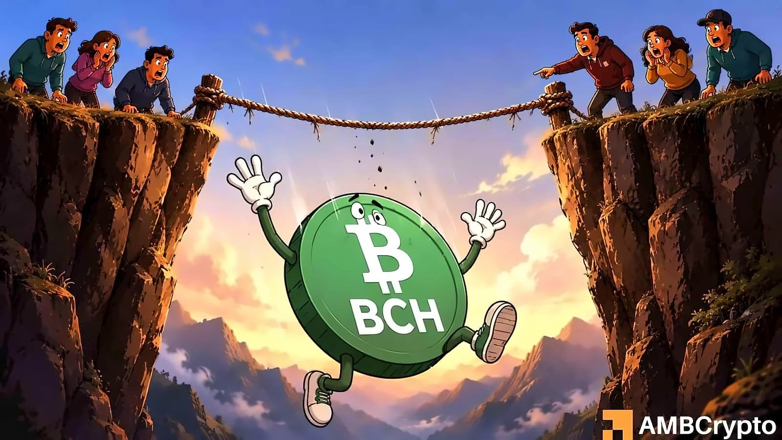 Bitcoin Cash Falls 12% as Whale Selling Pressures Price Below $380