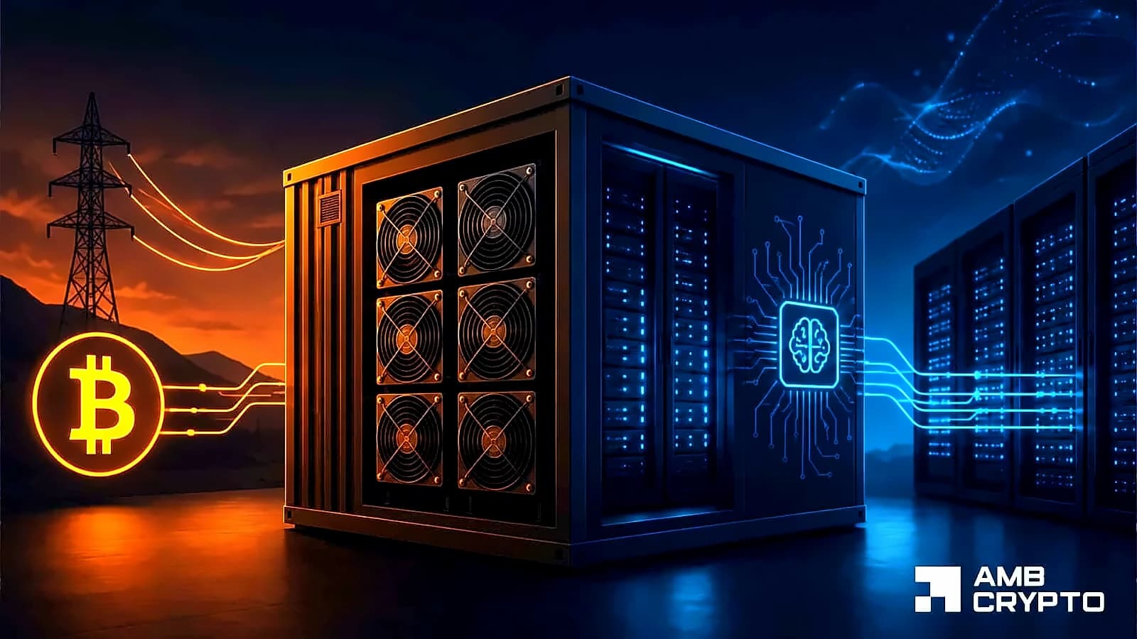 Bitcoin Miner Hashrate Drops 21% as AI Infrastructure Gains Momentum