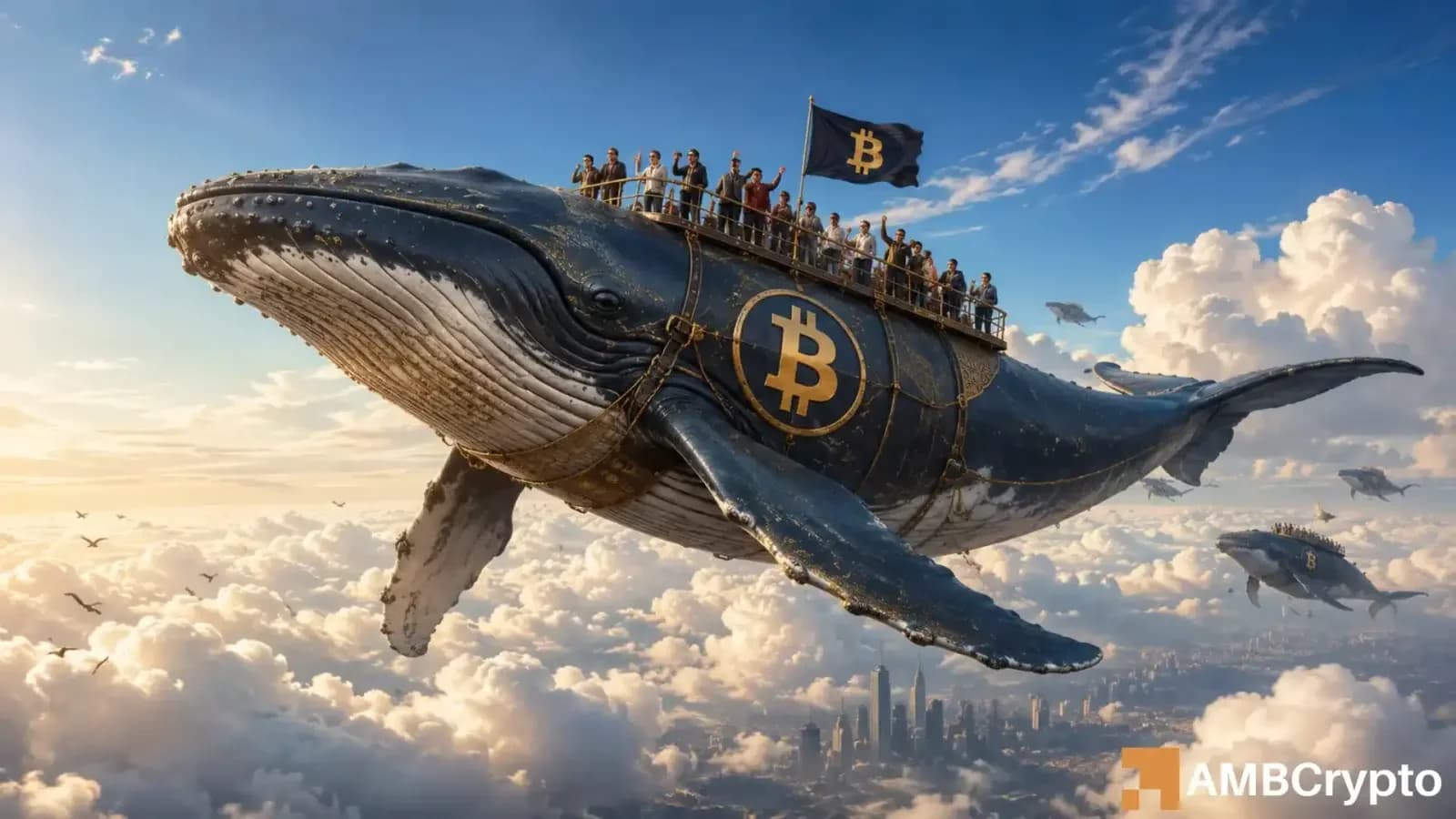 Bitcoin Whale Activity Hits 9-Month High as Public Companies Add 369K BTC
