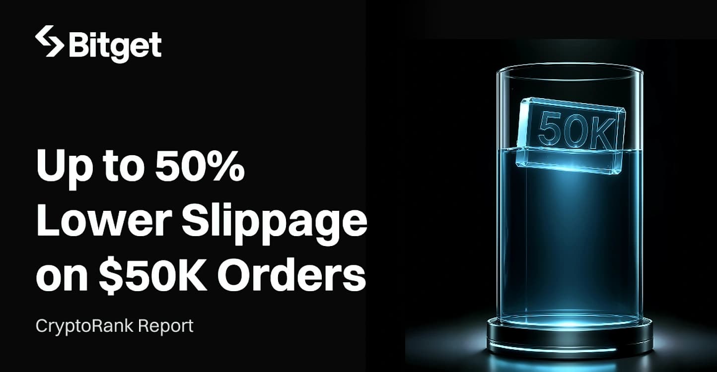 Bitget rTokens Lead Tokenized Equity Execution with 58% Lower Slippage