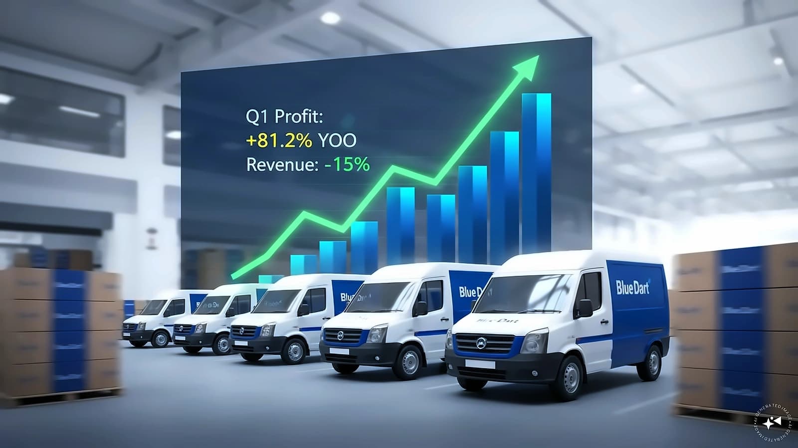 Blue Dart Q1 profit surges 81% to ₹88.5 crore, shares jump 7%