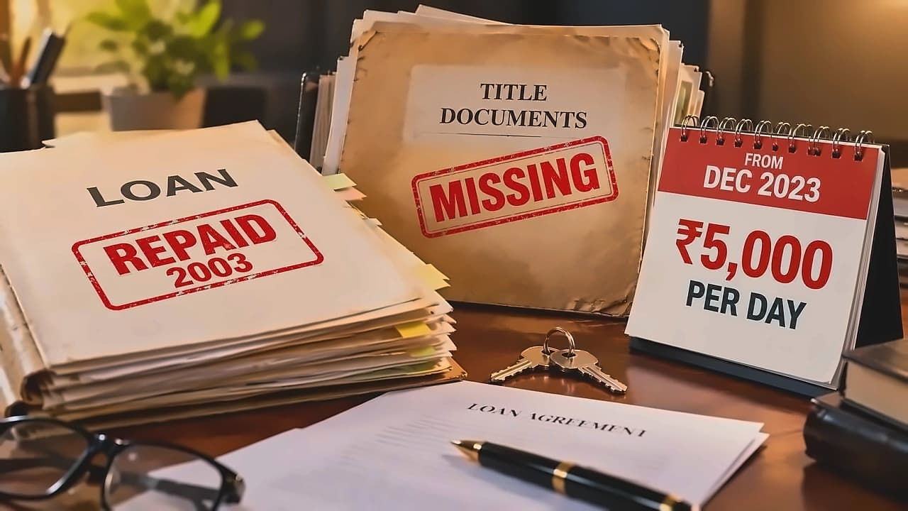 Bombay HC orders SBI to pay ₹5,000/day for lost property papers
