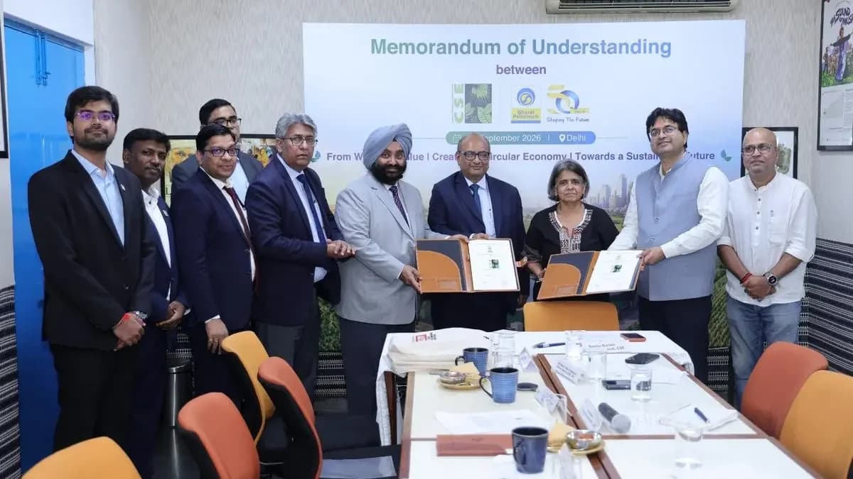 BPCL-CSE Partnership to Boost Biofuels and Circular Economy