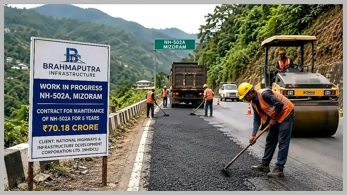 Brahmaputra Infrastructure wins ₹70.18 cr NH-502A O&M contract