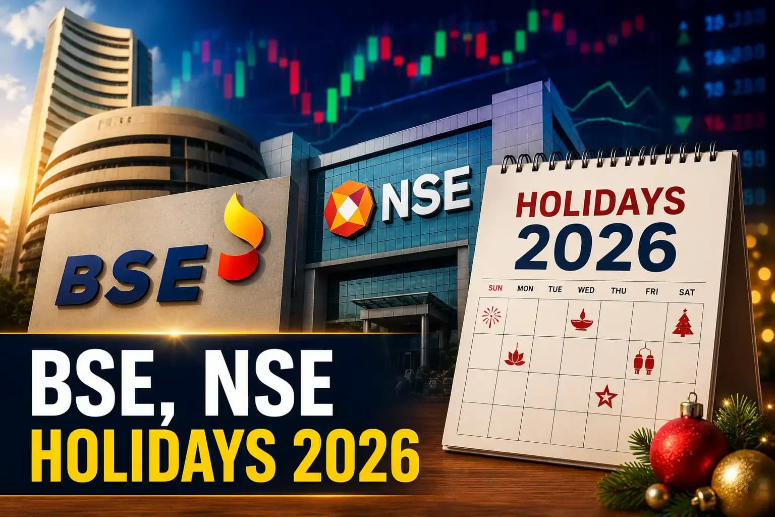 BSE, NSE Closed May 28 for Bakri Eid: 16 Holidays in 2026