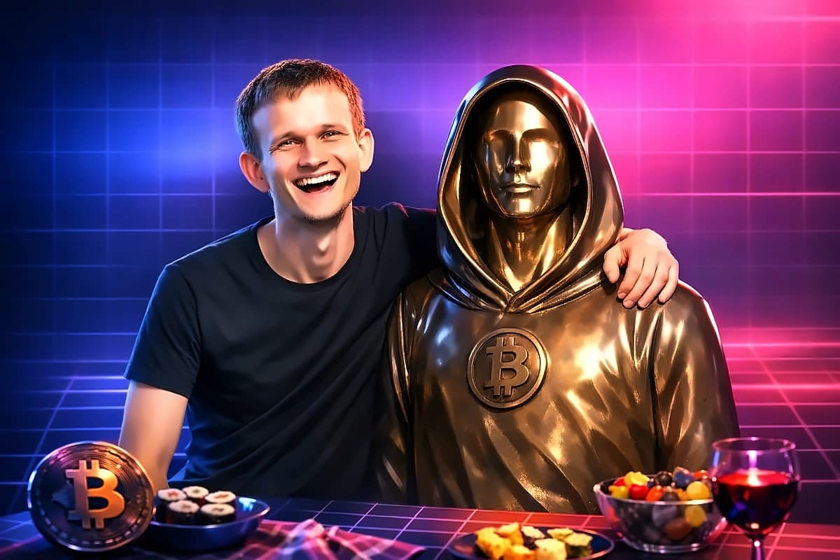 Buterin Bets 90% Net Worth Against AI-Driven Bitcoin Crash