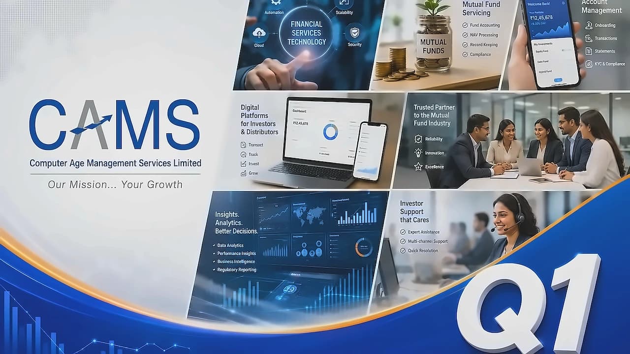 CAMS Q1 Results: 17.6% Net Profit Growth, AUM Crosses ₹56 Lakh Crore