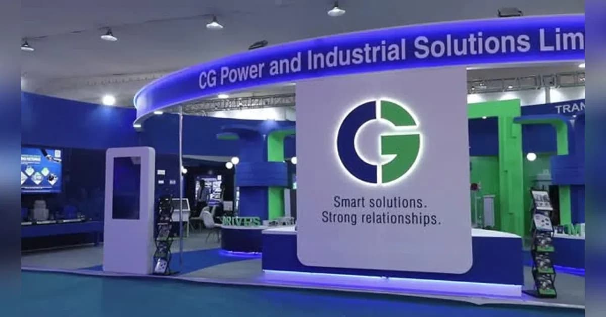 CG Power hits record highs on strong orders, Nomura upgrades target