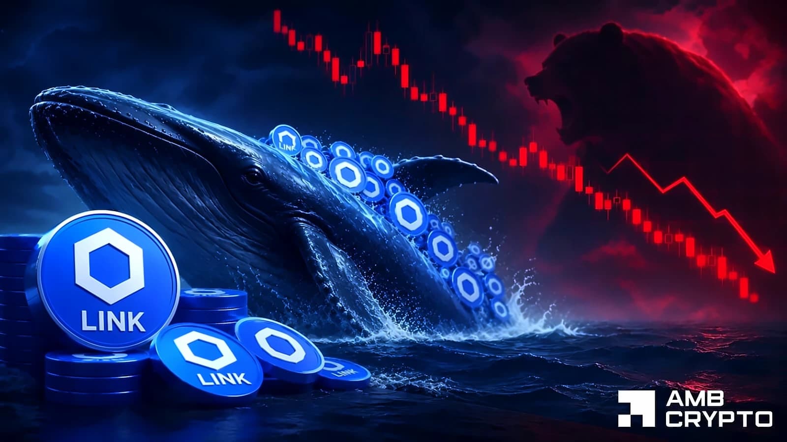 Chainlink Whales Add $22M LINK as Institutions Stay Quiet