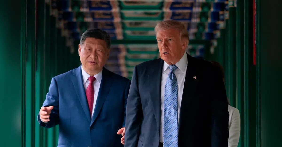 Trump Returns from China Summit with Trade Deals, Tariff Questions