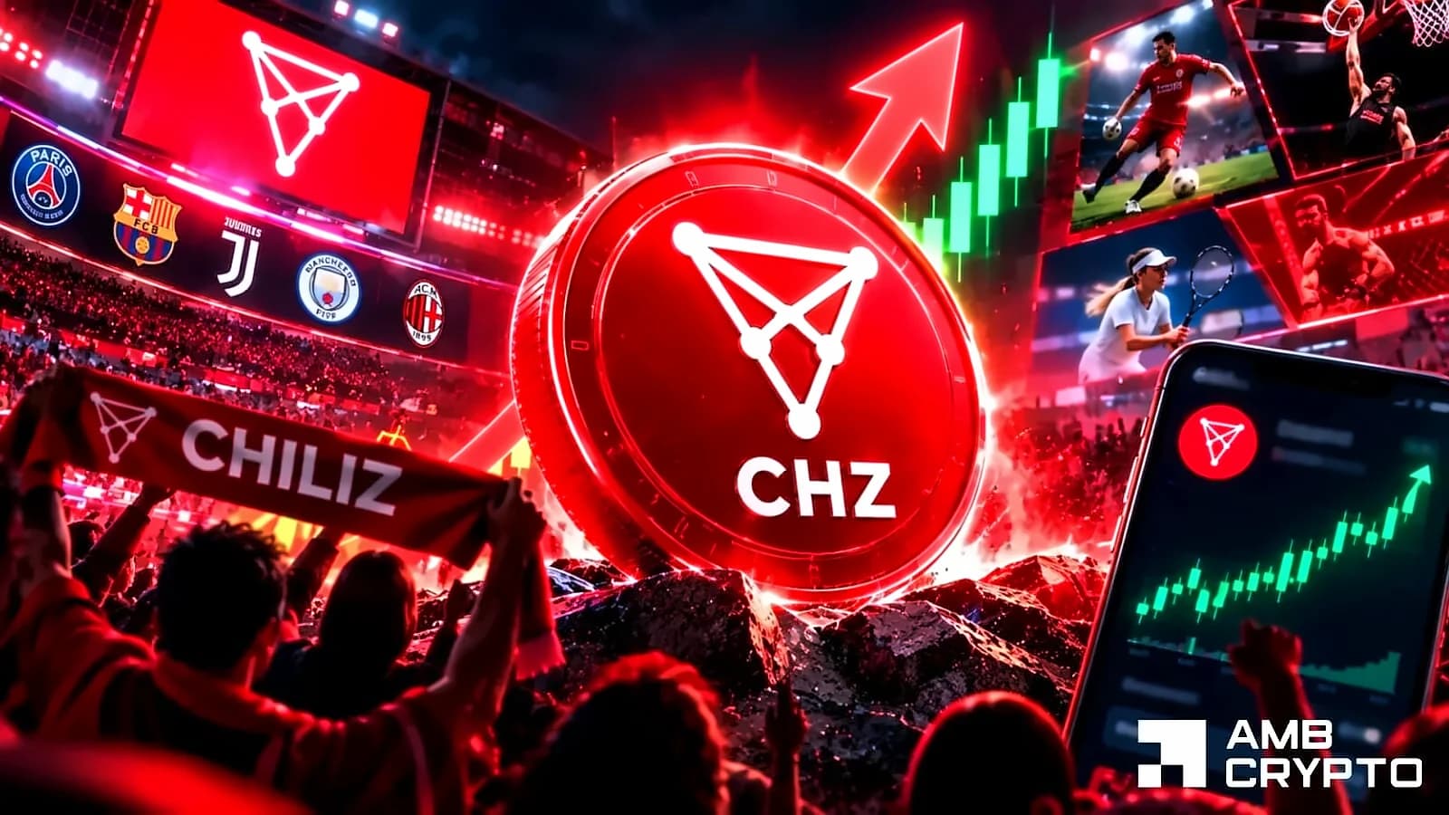 CHZ Rally Hits 11.7% as Socios Equity Tokens Drive Price to $0.0154