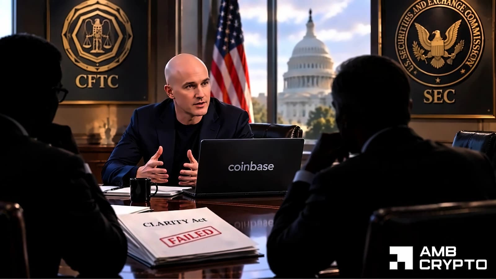 CLARITY Act Fails in Senate: Crypto Leaders Blame WSJ, Trump