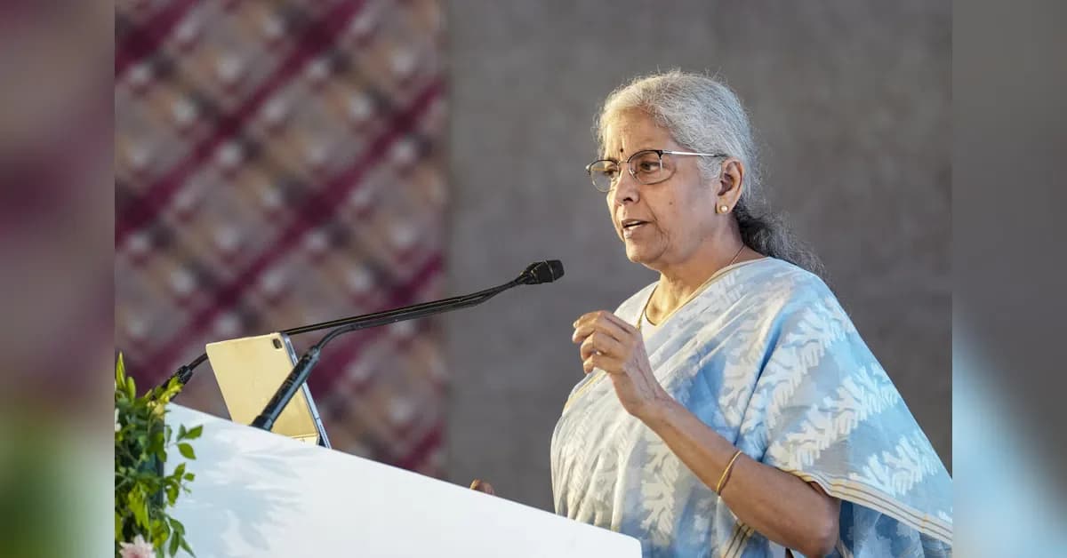 Congress Criticizes FM Sitharaman Over Private Investment Decline