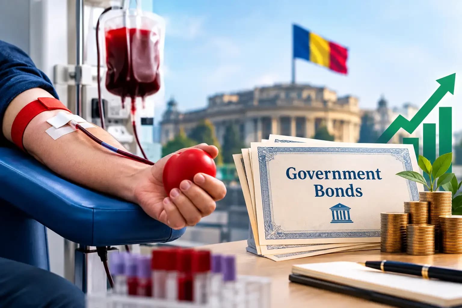 Romania's Blood-for-Bonds Program Raises ₹2,800 Crore Since 2025
