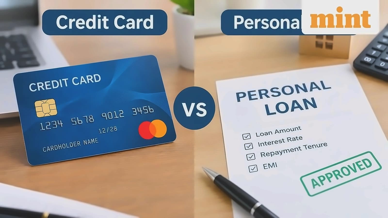 Credit card EMI vs personal loan: Which costs less for big purchases?