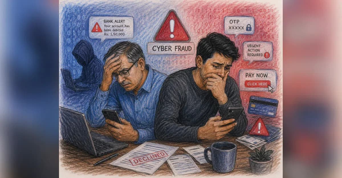 Cybercrime complaints surge to 1.5M in India with ₹10-20K crore annual losses