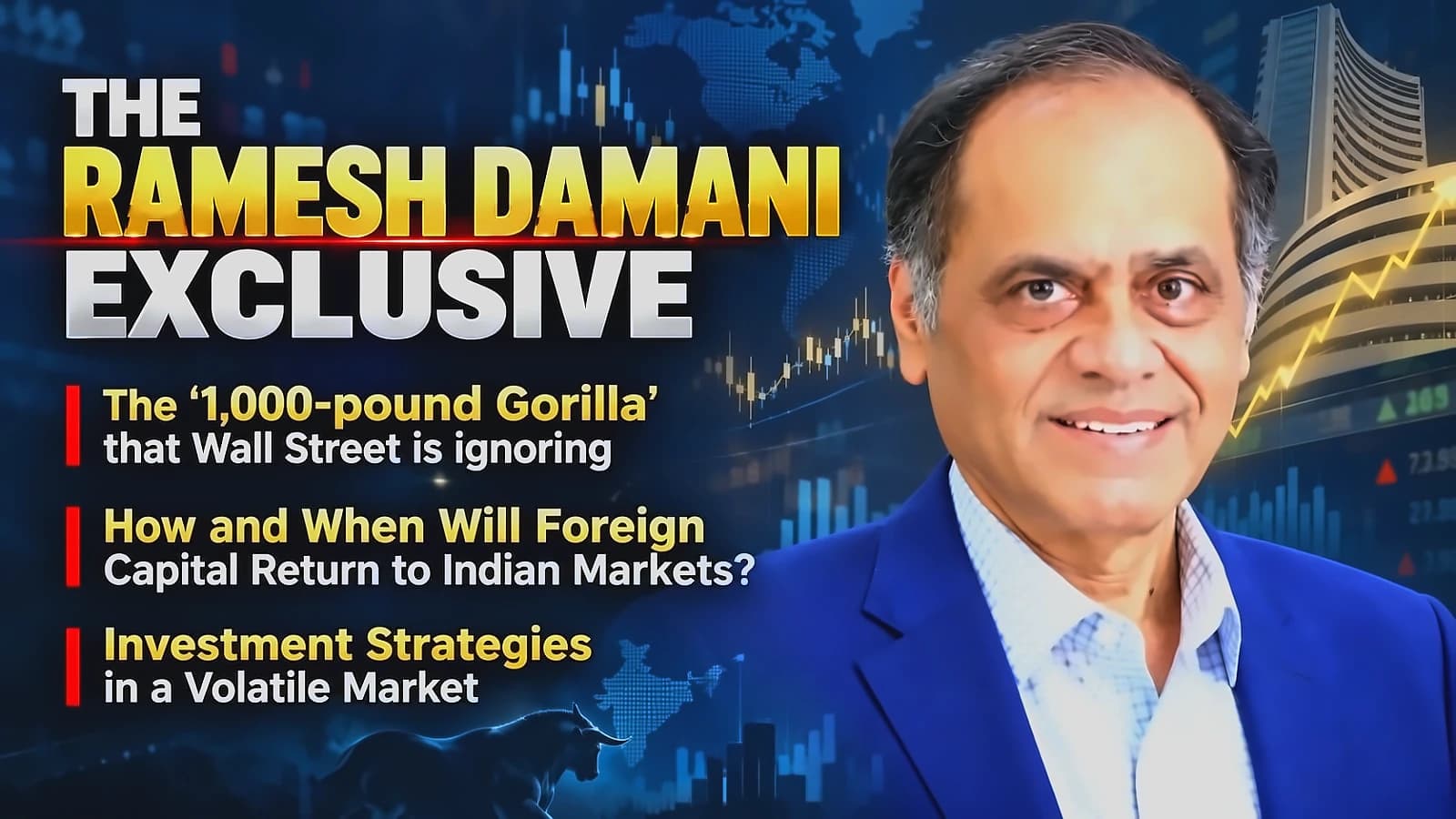 AI boom rout accelerates as Damani expects capital rotation to India