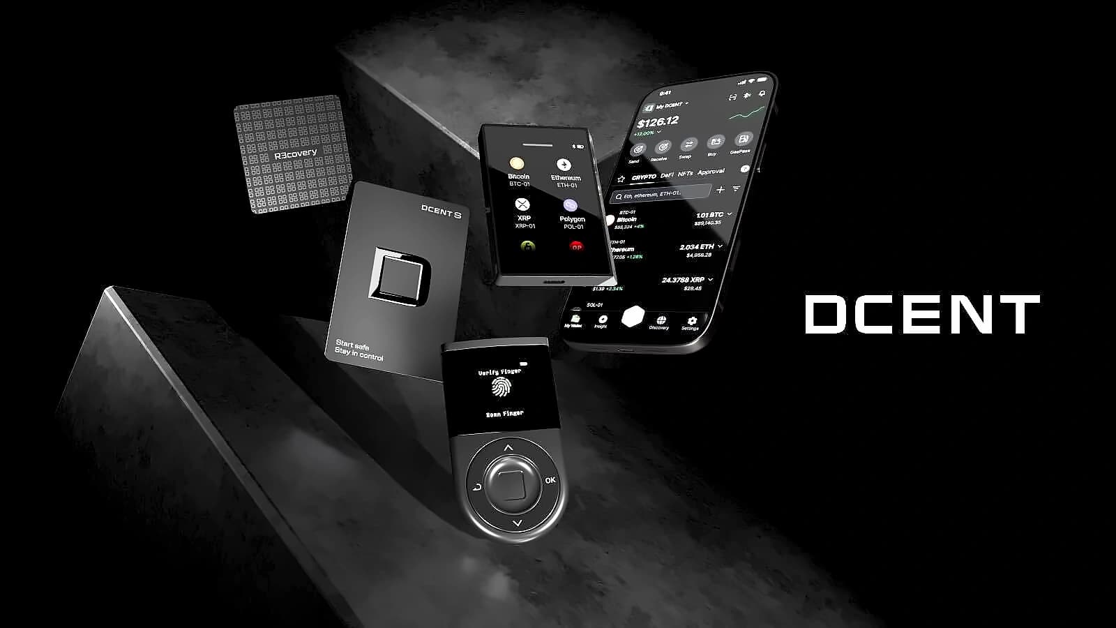 DCENT X Wallet Launches at $230 with Premium Display and Fingerprint