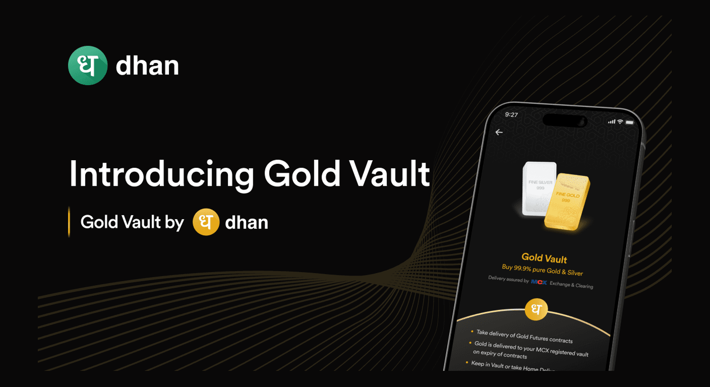 Dhan launches Gold Vault: Retail investors can now buy gold at institutional MCX prices