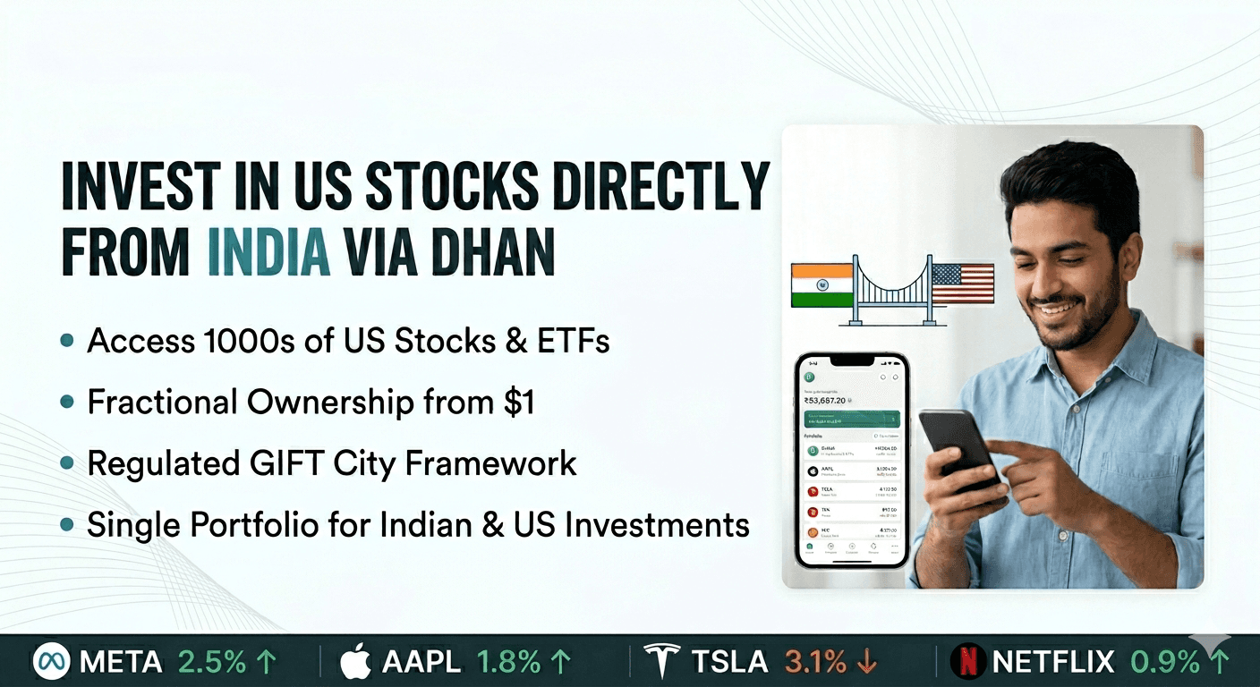Dhan launches US stock investment platform for Indian investors through GIFT City