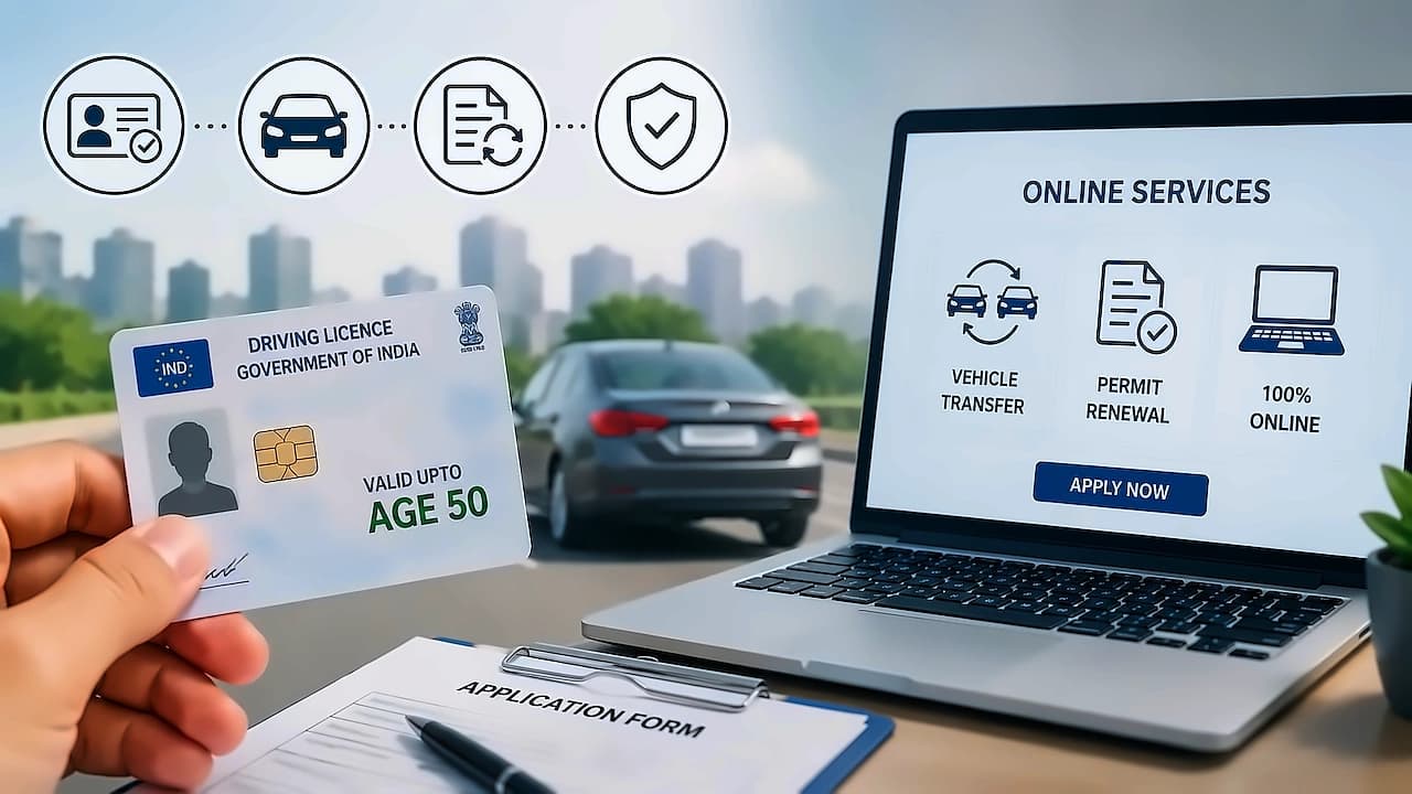 Government Considers Extending Driving Licence Validity to 50 Years
