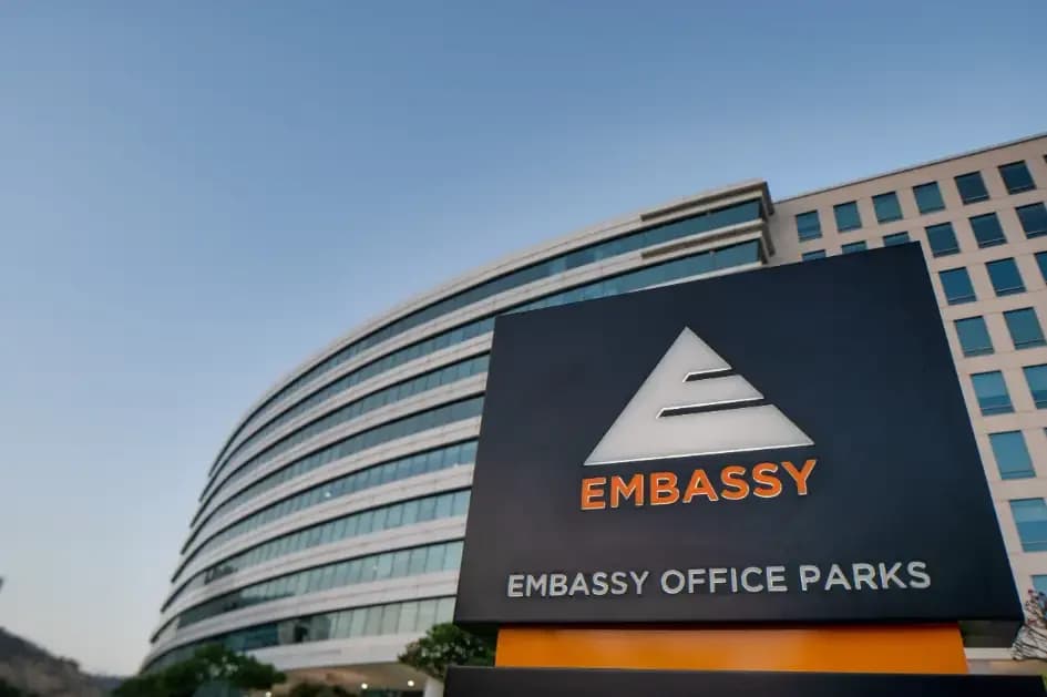 Embassy REIT raises ₹9,000 cr debt, FY27 targets 92-93% occupancy