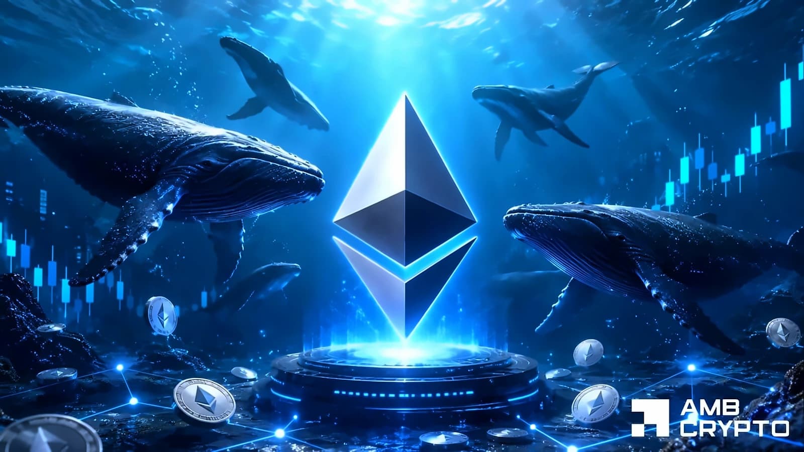 Ethereum Nears $2K Breakout as Whales Stake $40.8M ETH
