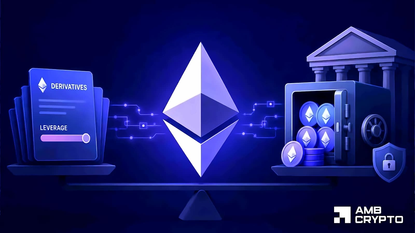 Ethereum Leverage Hits Record 0.65 as Institutional Staking Grows