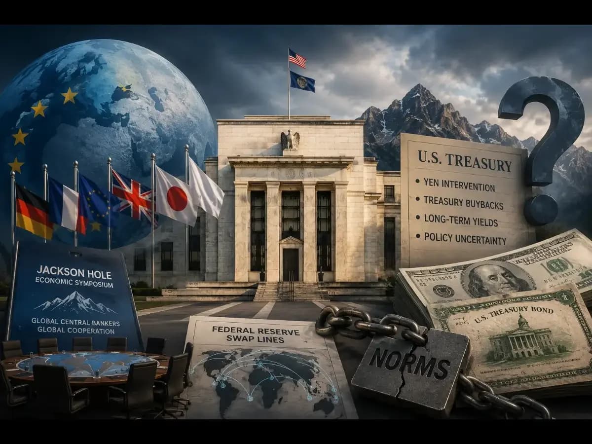 European Central Bankers Fear More US Policy Turbulence at Jackson Hole