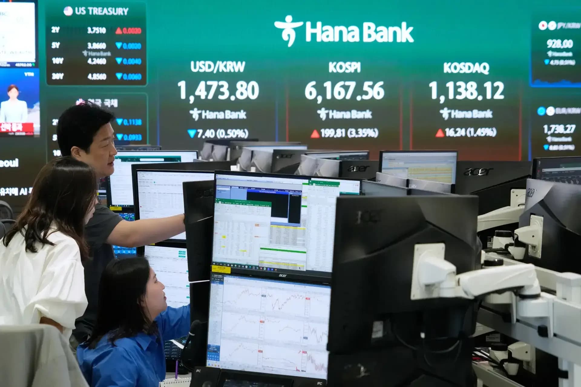 Global stocks drop from records as oil prices surge on Iran war
