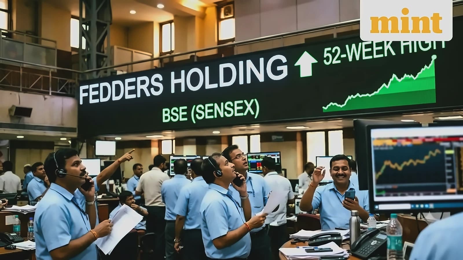 Fedders Holding hits 52-week high, surges 15.6% on bulk deals