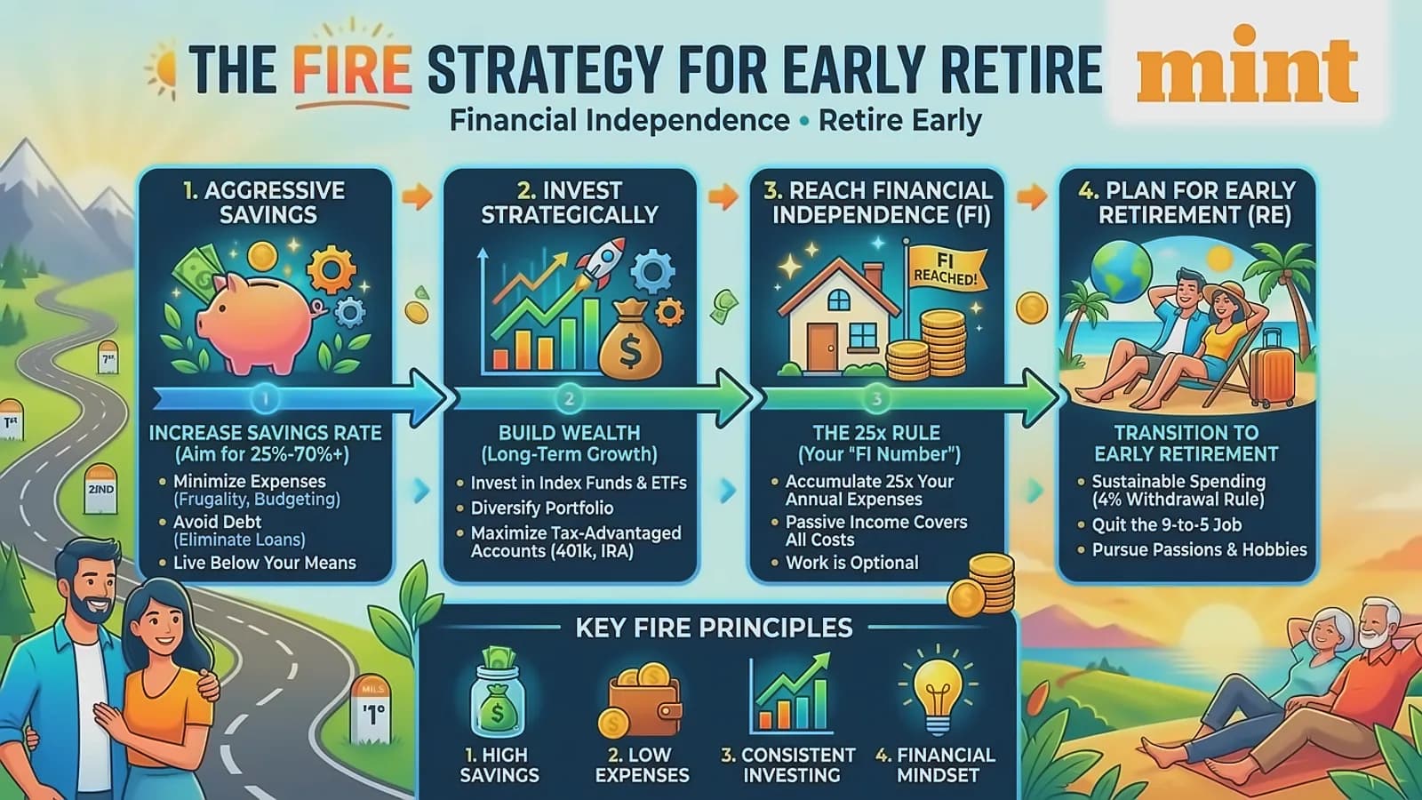 FIRE Strategy: Early Retirement Guide for Indian Professionals